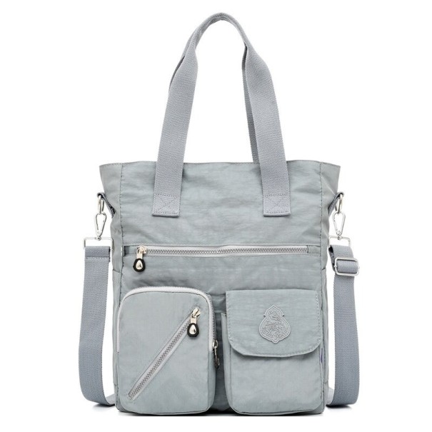 Borsa in tela da donna M1761 grigio