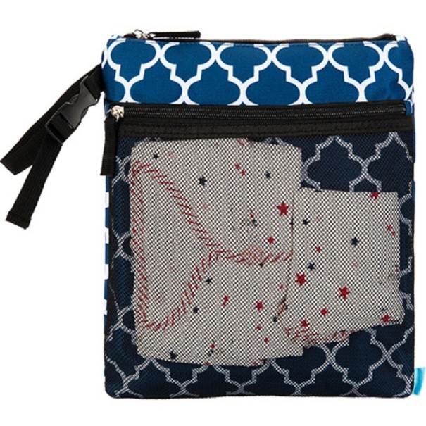 Borsa per pannolini con doppia tasca 4