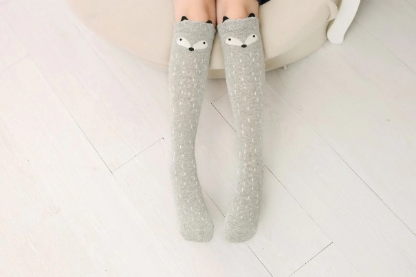 Botas altas de niña con animales 1