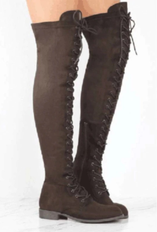 Botas con cordones J2752 marrón 35,5
