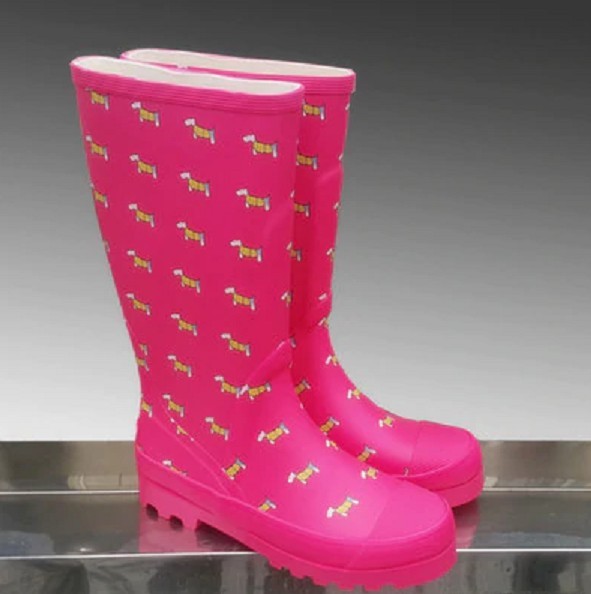 Botas de Chuva Devin rosa escuro 39