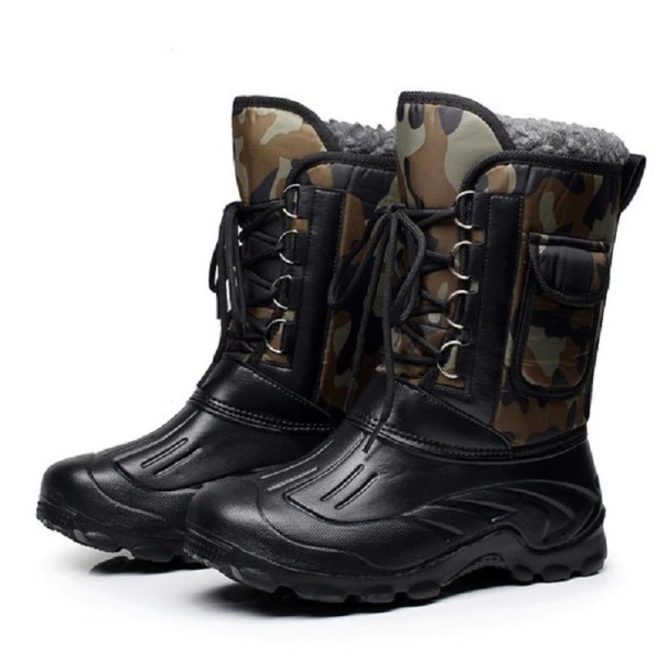 Botas de invierno de camuflaje para hombre J962 camuflaje 41