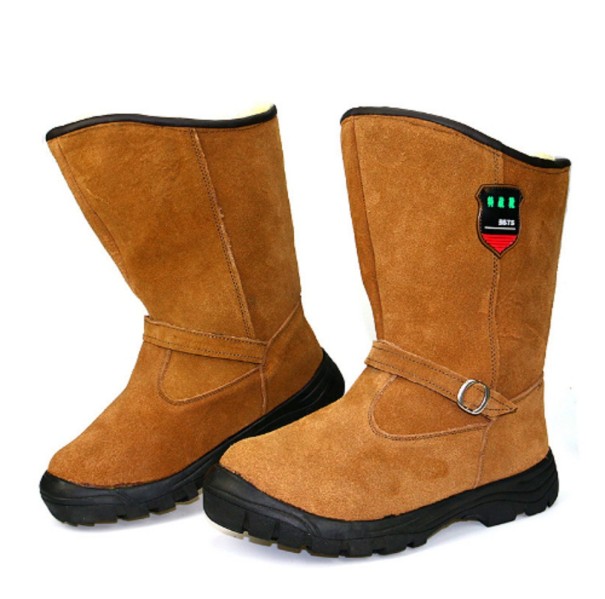 Botas de invierno para hombre con lana de oveja. 42