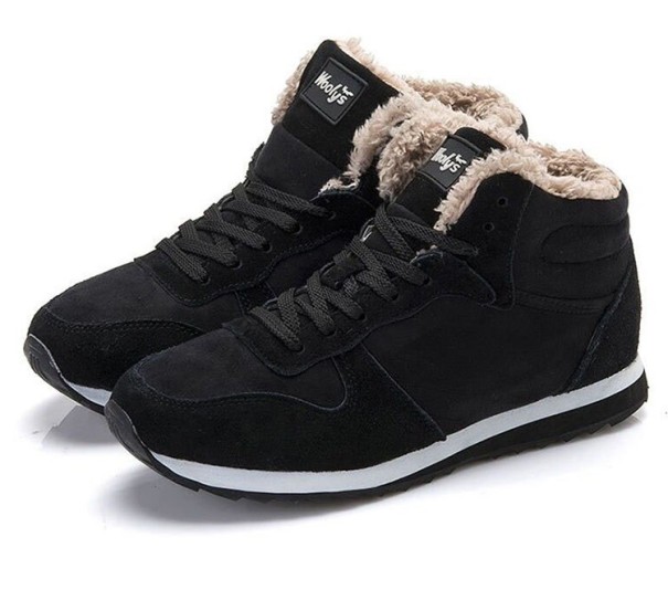 Botas de invierno para hombre J1537 negro 41