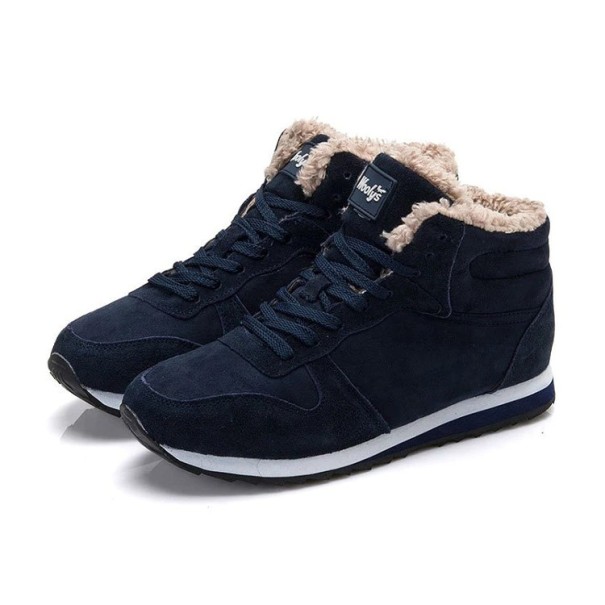 Botas de invierno para mujer J1108 azul 46