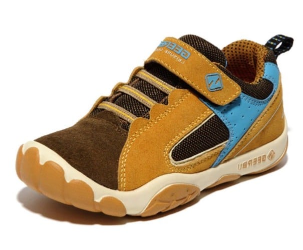 Botas de outdoor para crianças A2410 castanho claro 30