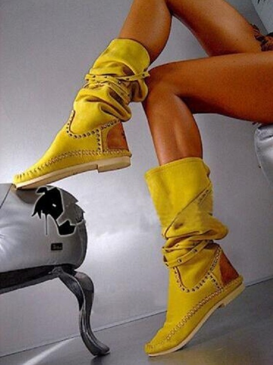 Botas de Senhora Luxuosas A2592 35