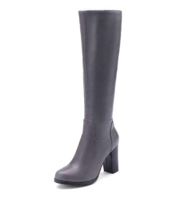 Botas elegantes de mujer J1913 gris 38