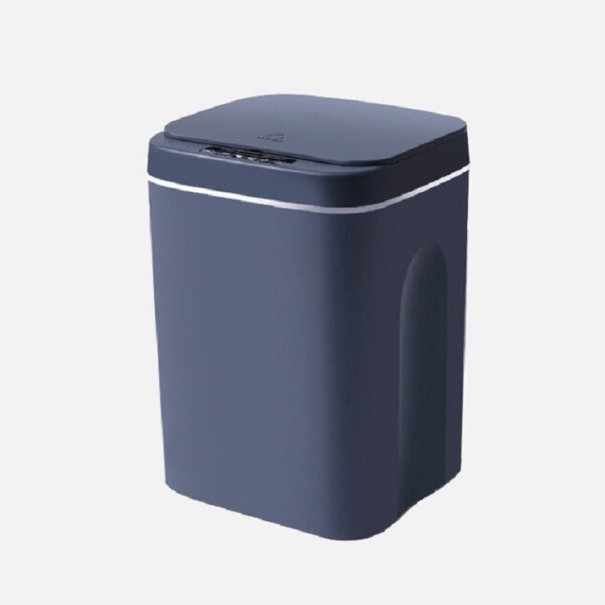 Bote de basura sin contacto gris 16 l