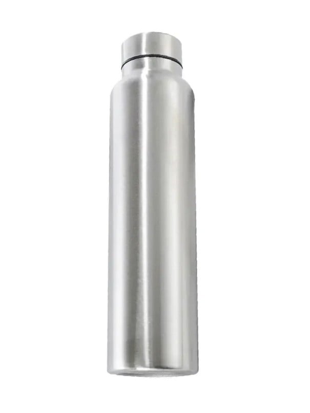 Botella de agua de acero inoxidable de 1000 ml Botella deportiva de metal ligera y duradera con tapa a prueba de fugas Diseño ergonómico Botella 1