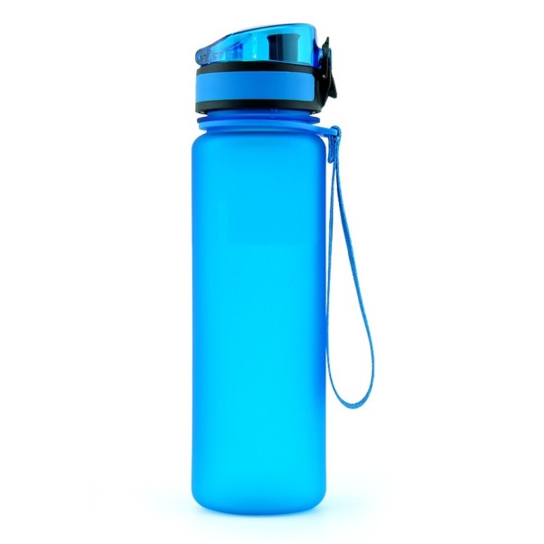 Botella deportiva azul S