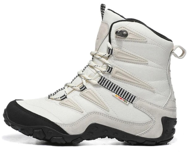 Botine alb 44