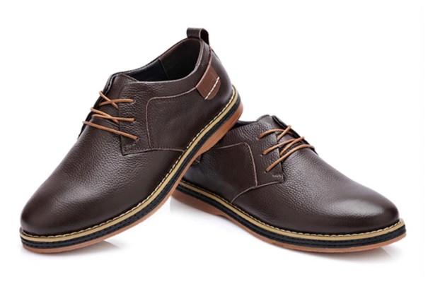 Botine bărbați din piele J2125 maro 40