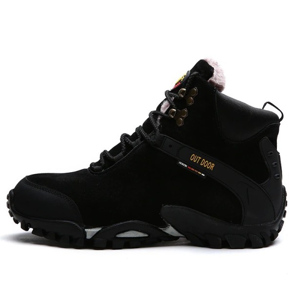 Botine de iarnă pentru bărbați J1475 negru 39