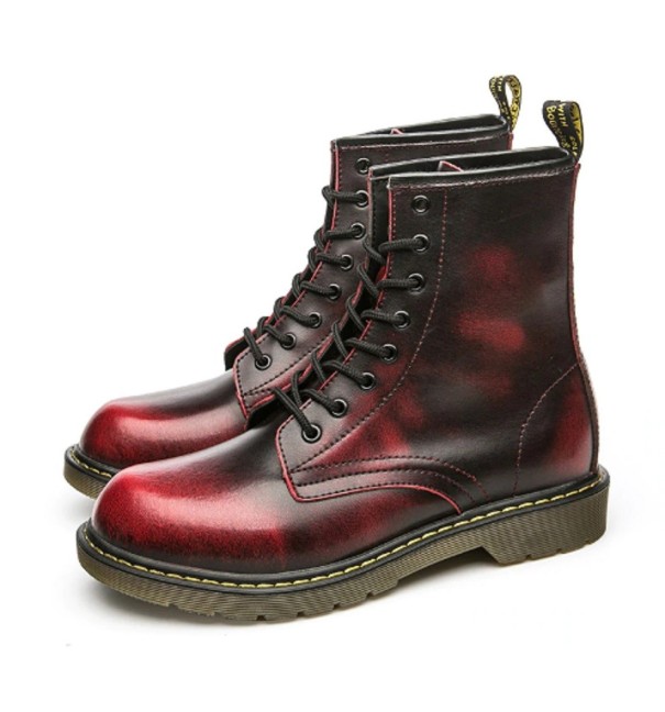 Botine de lux pentru bărbați J2565 burgundy 41