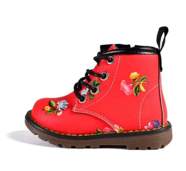 Botines Angela para niña rojo 24,5