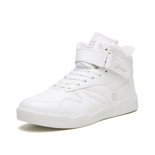 Botines con velcro para hombre J2121 blanco 41
