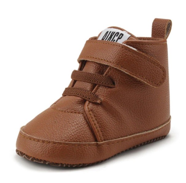 Botines de invierno para niños A1555 marrón 0-6 meses