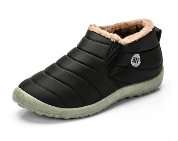 Bottes d'hiver basses pour femmes J1138 noir 35