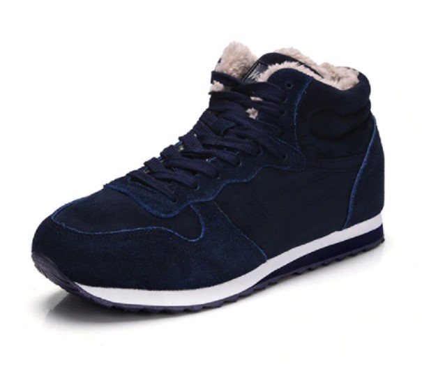 Bottes d'hiver bleu foncé 38