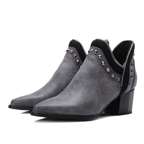 Bottes d'hiver pour femmes de luxe Naomi gris 34