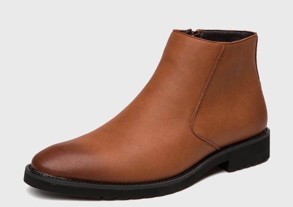 Bottes montantes pour hommes A2690 marron clair 44