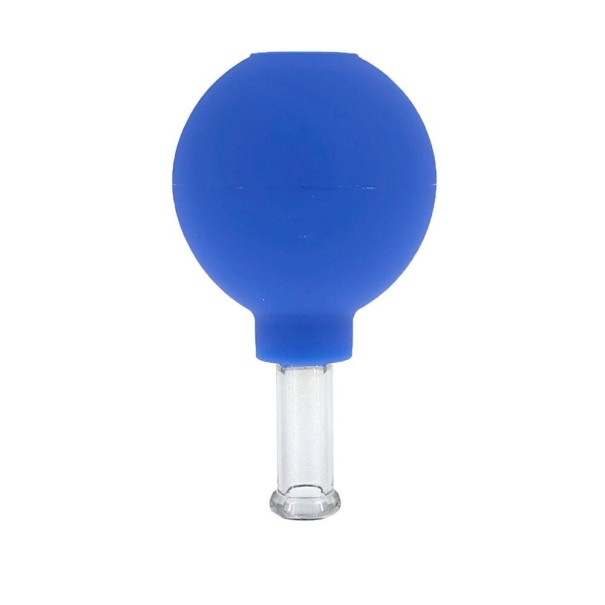 Bottiglia per massaggio sottovuoto 15 mm blu