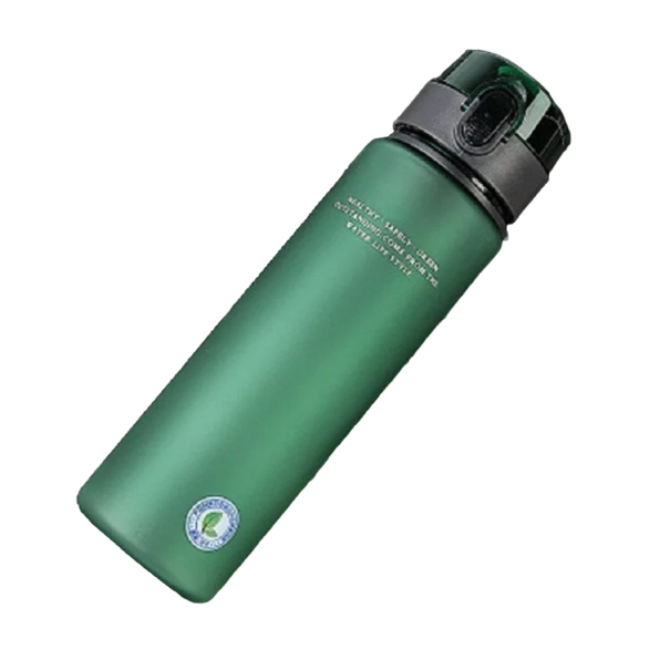 Bottiglia sportiva da bere 560 ml verde