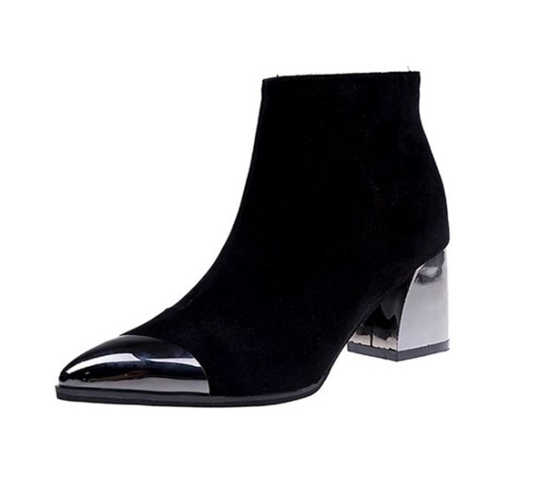 Bottines pour femmes A646 noir 39