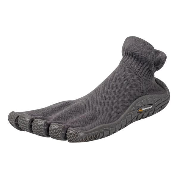 Boty do vody Prstové barefoot nazouvací ponožkové z pružné pleteniny s podrážkou z PU Unisex Na vodní sporty plavání i pláž Lehká obuv k moři šedá 35