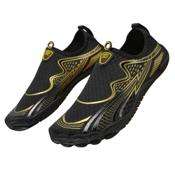 Boty do vody unisex Polyester Nylon Protiskluzové Lehké rychleschnoucí Plážové Surfování Vodní sporty Bezpečná podrážka žlutá 41