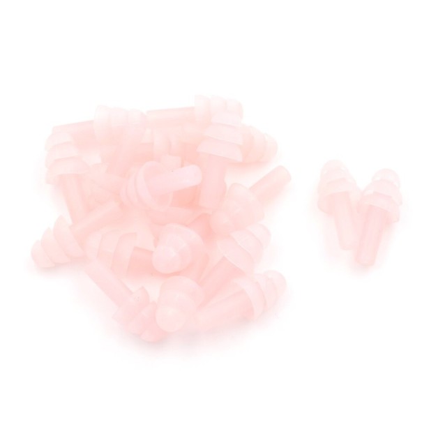 Bouchons d'oreilles 20 pcs rose