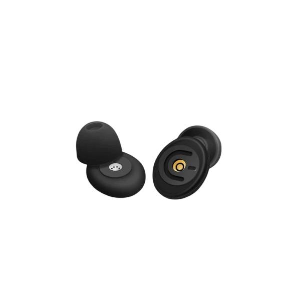 Bouchons d’oreilles antibruit souples à haute capacité de filtrage Protection auditive Réduction du bruit Travail Voyage Concerts Dormir Réutilisable noir