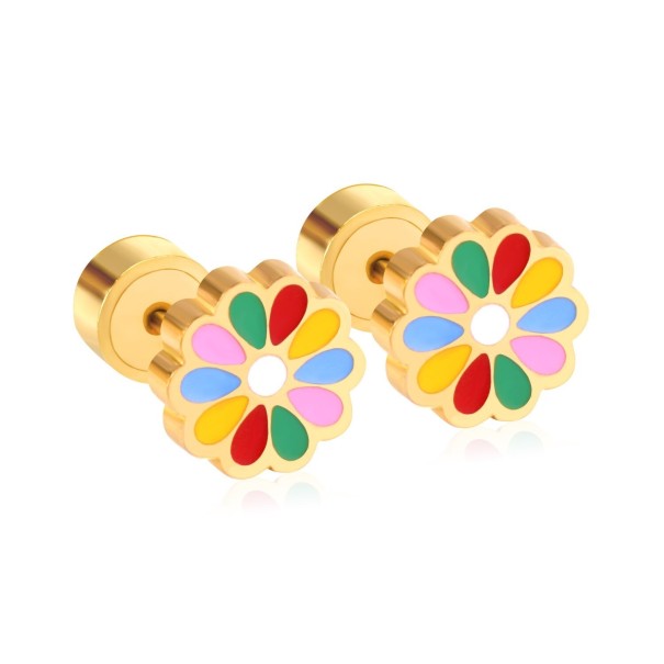 Boucles d'oreilles à clou pour femmes G1165 7