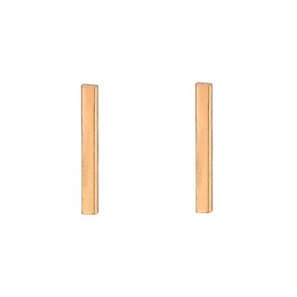 Boucles d'oreilles à clou pour femmes J151 argenté