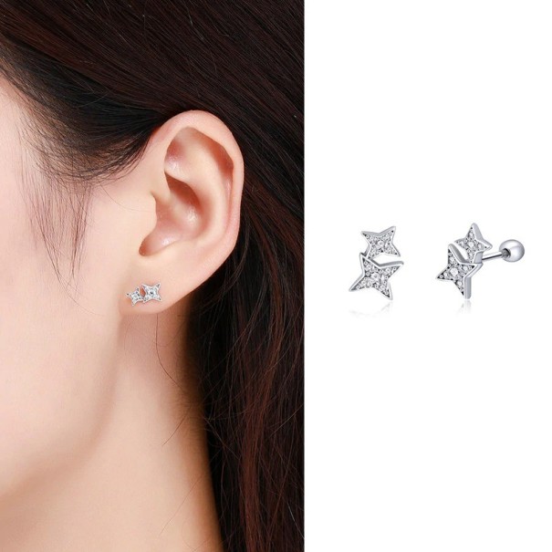 Boucles d'oreilles à clou pour femmes R83 14