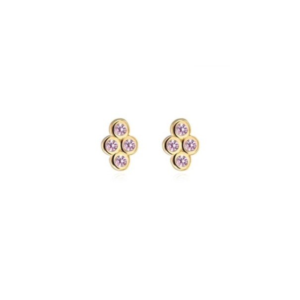 Boucles d'oreilles à clous pour femmes H749 6
