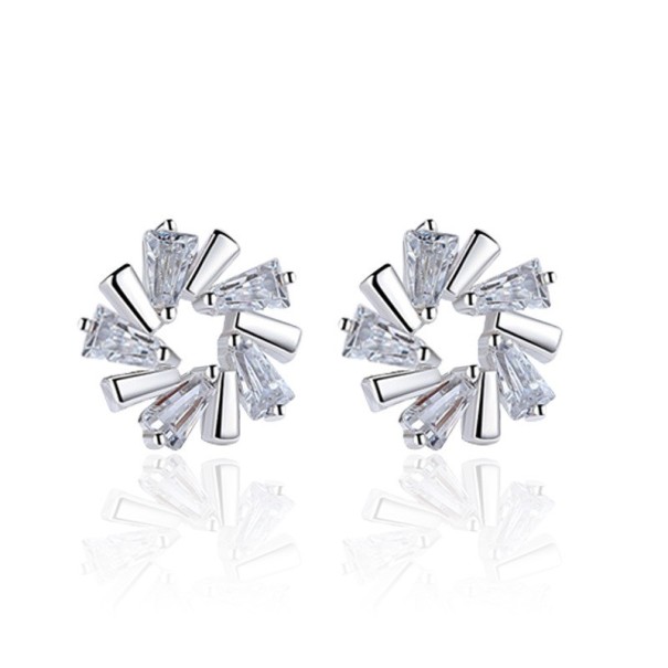 Boucles d'oreilles - Cercles en argent 1