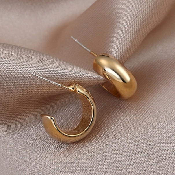 Boucles d'oreilles créoles pour femmes G585 2