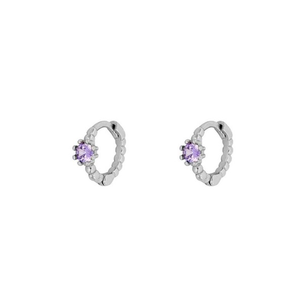 Boucles d'oreilles créoles pour femmes H744 22