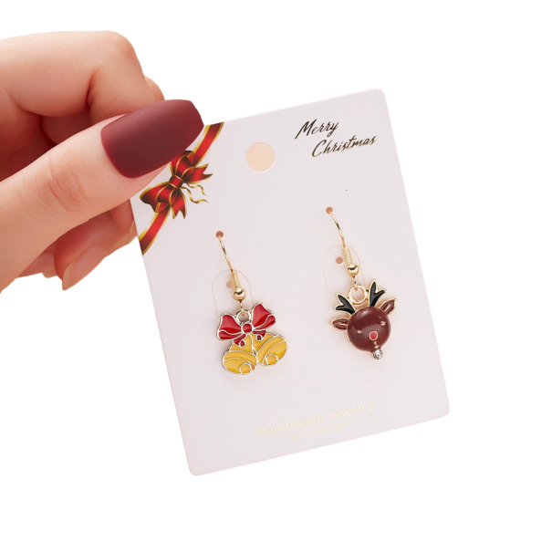 Boucles d'oreilles de Noël 10