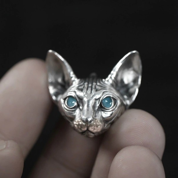 Boucles d'oreilles en forme de chat 1