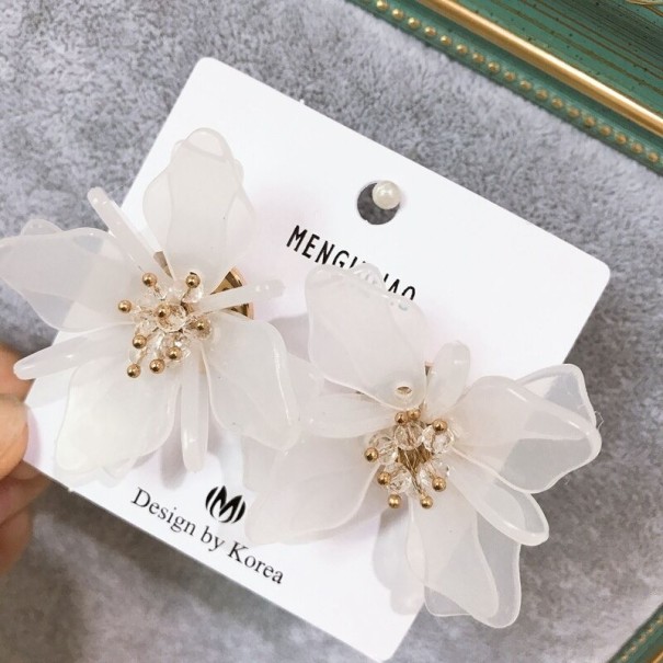 Boucles d'oreilles fleurs pour femmes J154 6