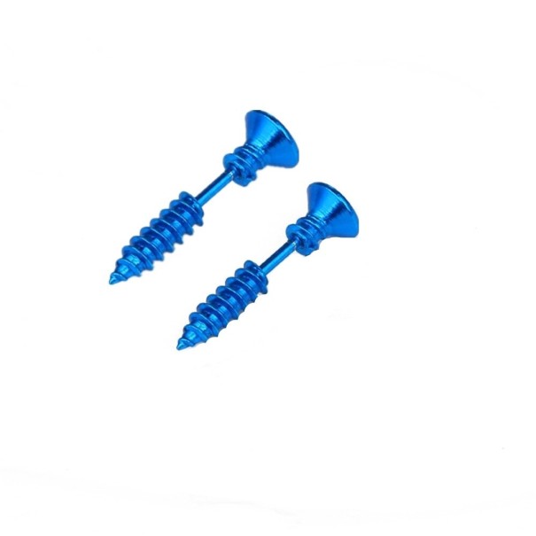 Boucles d'oreilles G2517 bleu