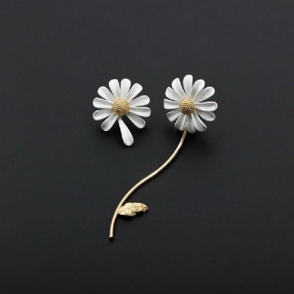 Boucles d'oreilles marguerites pour femmes 3