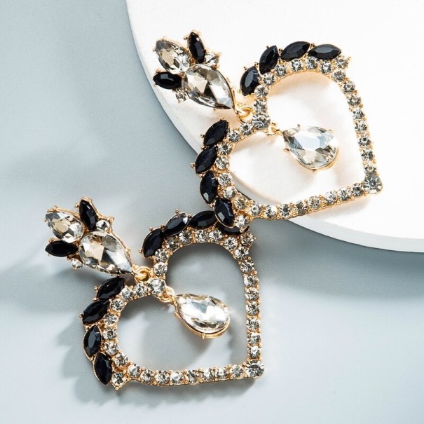 Boucles d'oreilles pendantes en forme de cœur pour femmes G524 6