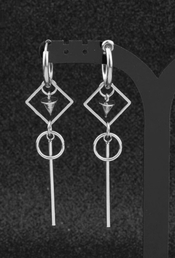 Boucles d'oreilles pendantes G625 1 paire