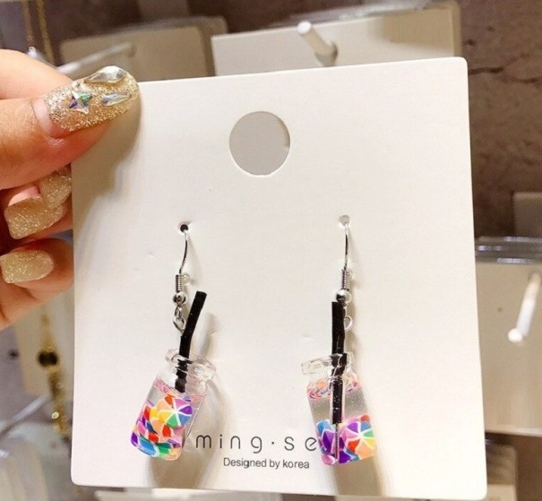 Boucles d'oreilles pendantes pour femmes 2