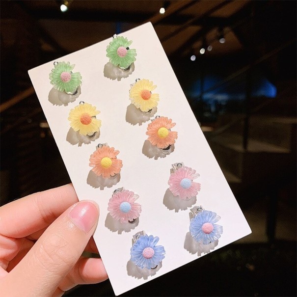 Boucles d'oreilles pendantes pour femmes 5 paires G1076 1