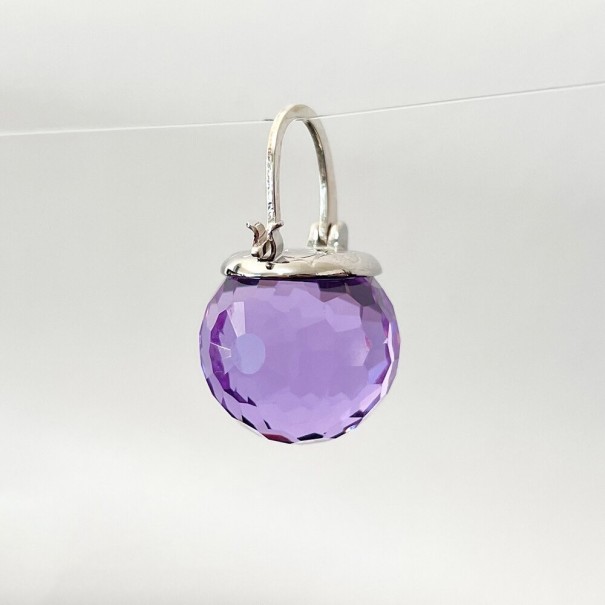Boucles d'oreilles pendantes pour femmes avec des cristaux 6